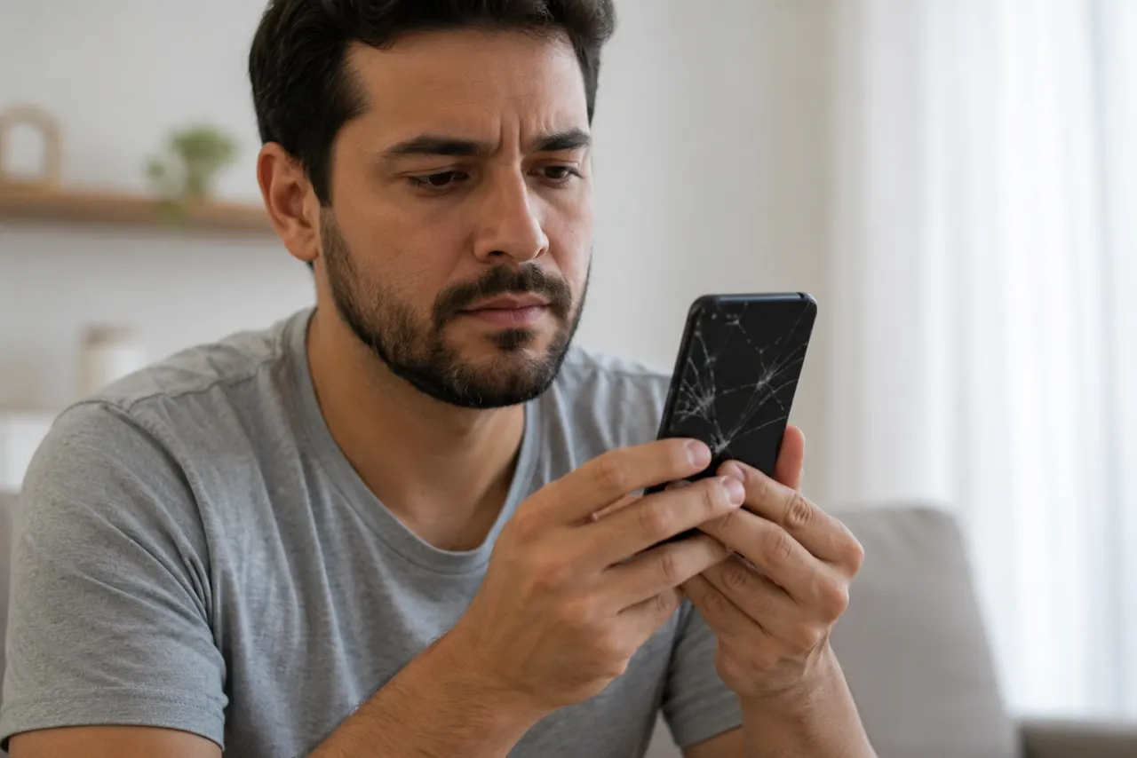 Ilustração sobre seguro para celular