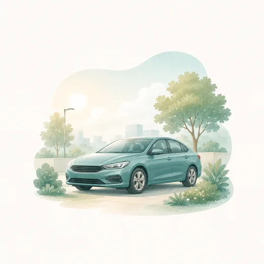 Ilustração de seguro auto