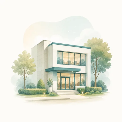 Ilustração de seguro empresarial