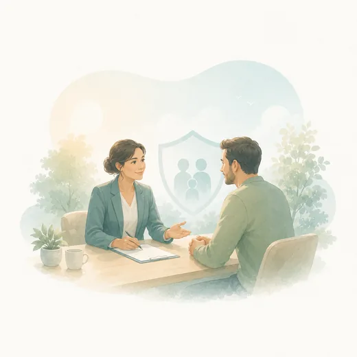 Ilustração de responsabilidade civil